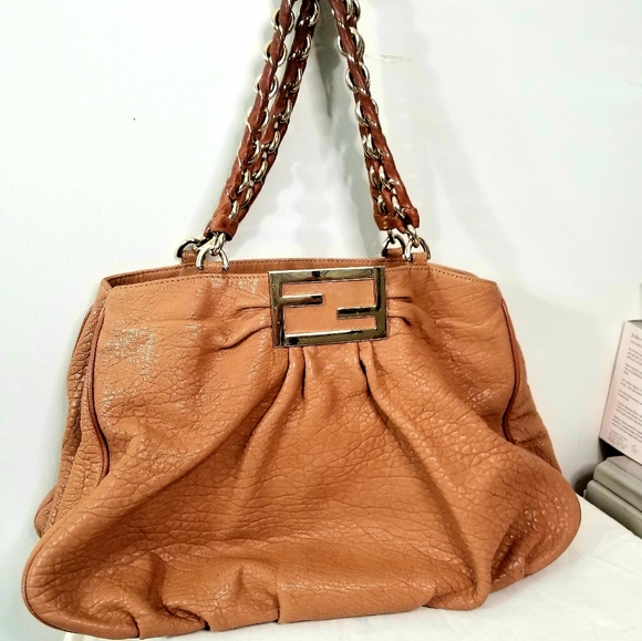 Fendi goldtone hardware bag - Picture 3 of 9